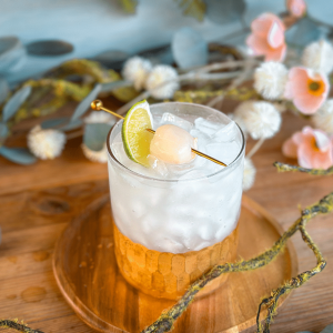 The White Lotus – Elderflower Lychee Gin and Tonic 4 White Lotus Cocktail recipe- Lychee Elderflower Gin and Tonic