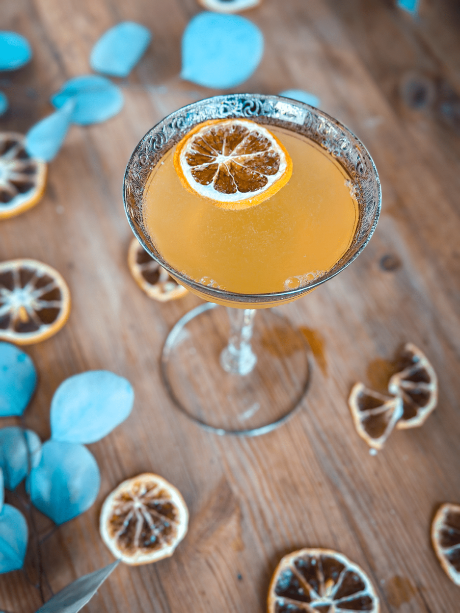 Orange Blossom Earl Grey French 75 3 Orange Blossom Earl Grey French 75 cocktail Recipe