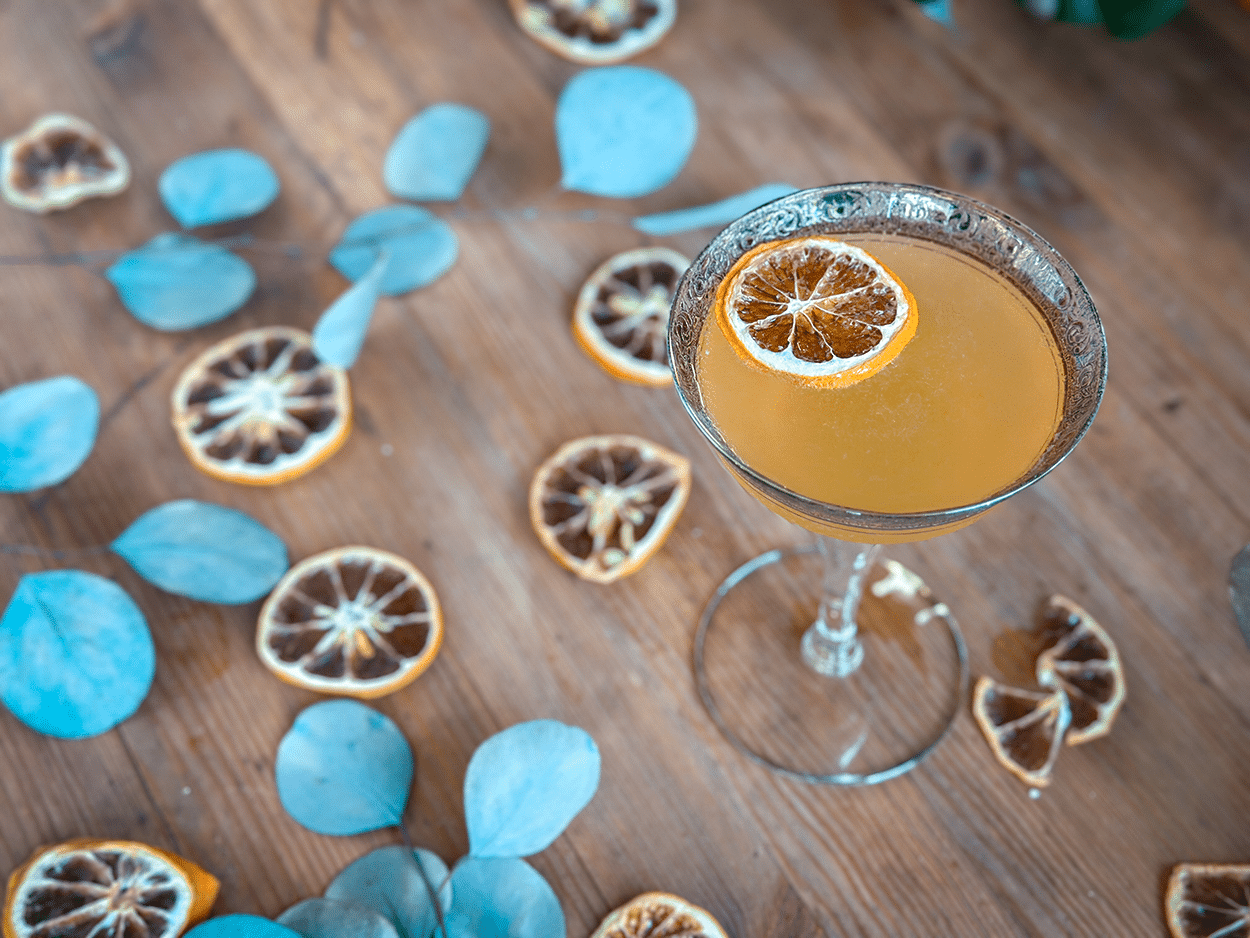 Orange Blossom Earl Grey French 75 1 Orange Blossom Earl Grey French 75 cocktail Recipe