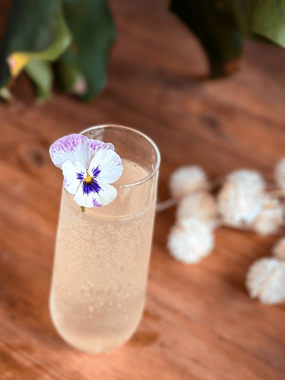 Orange Blossom French 75 1 Orange Blossom French 75 cocktail recipe