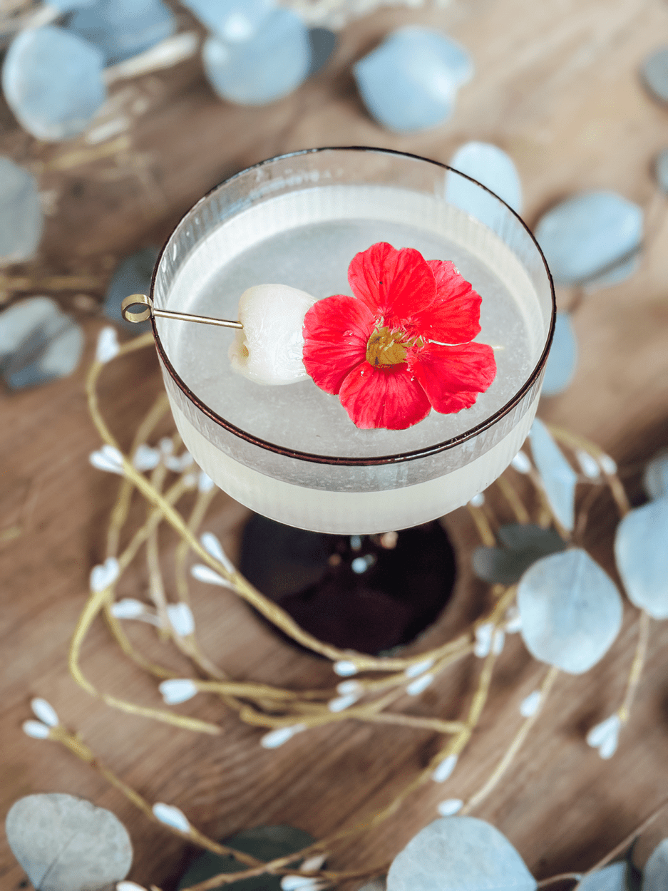 Pear Lychee Martini 3 Pear Lychee Martini cocktail recipe