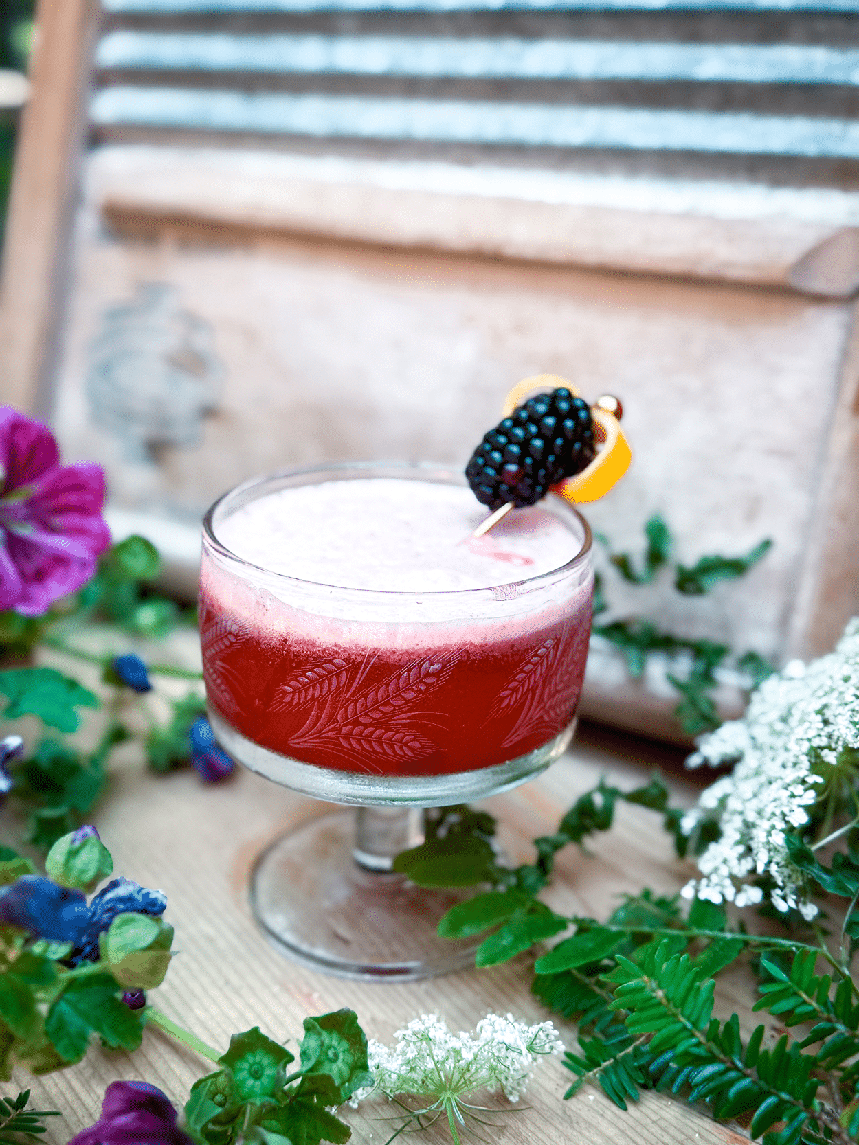 Blackberry Earl Grey Sour 6 Blackberry Earl Grey Sour