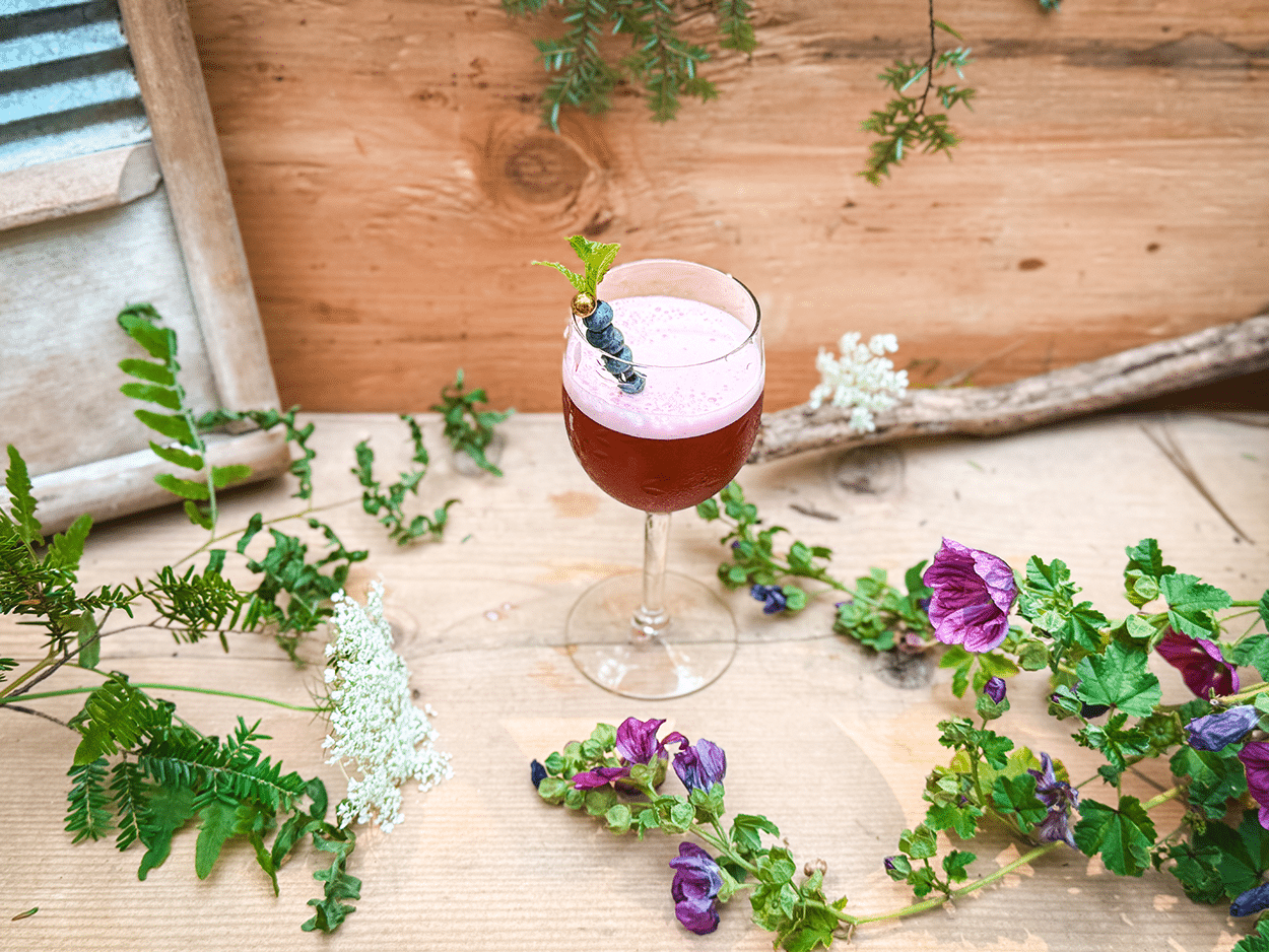 Blueberry Lavender Sour 3 Blueberry Lavender Sour