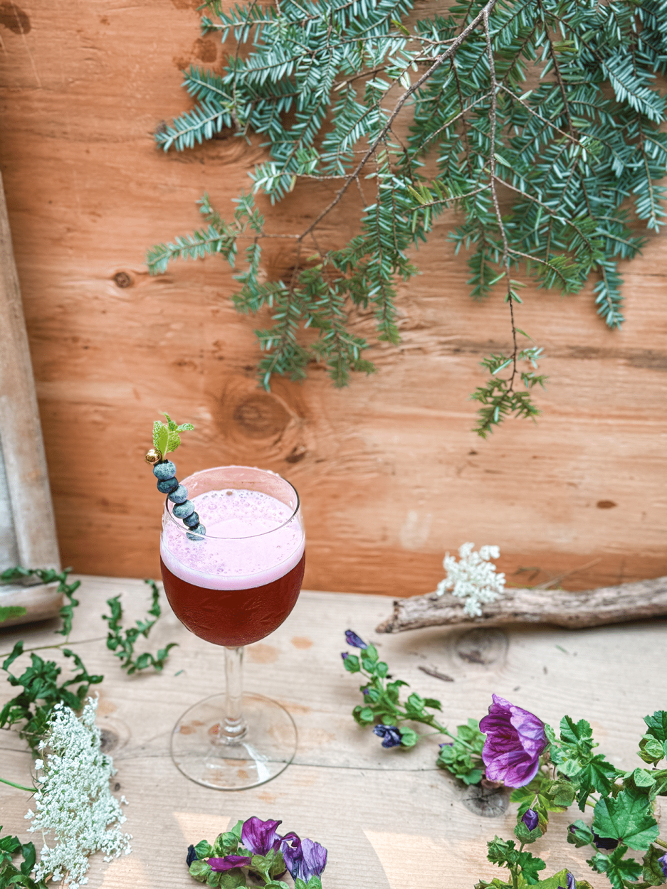 Blueberry Lavender Sour 1 Blueberry Lavender Sour