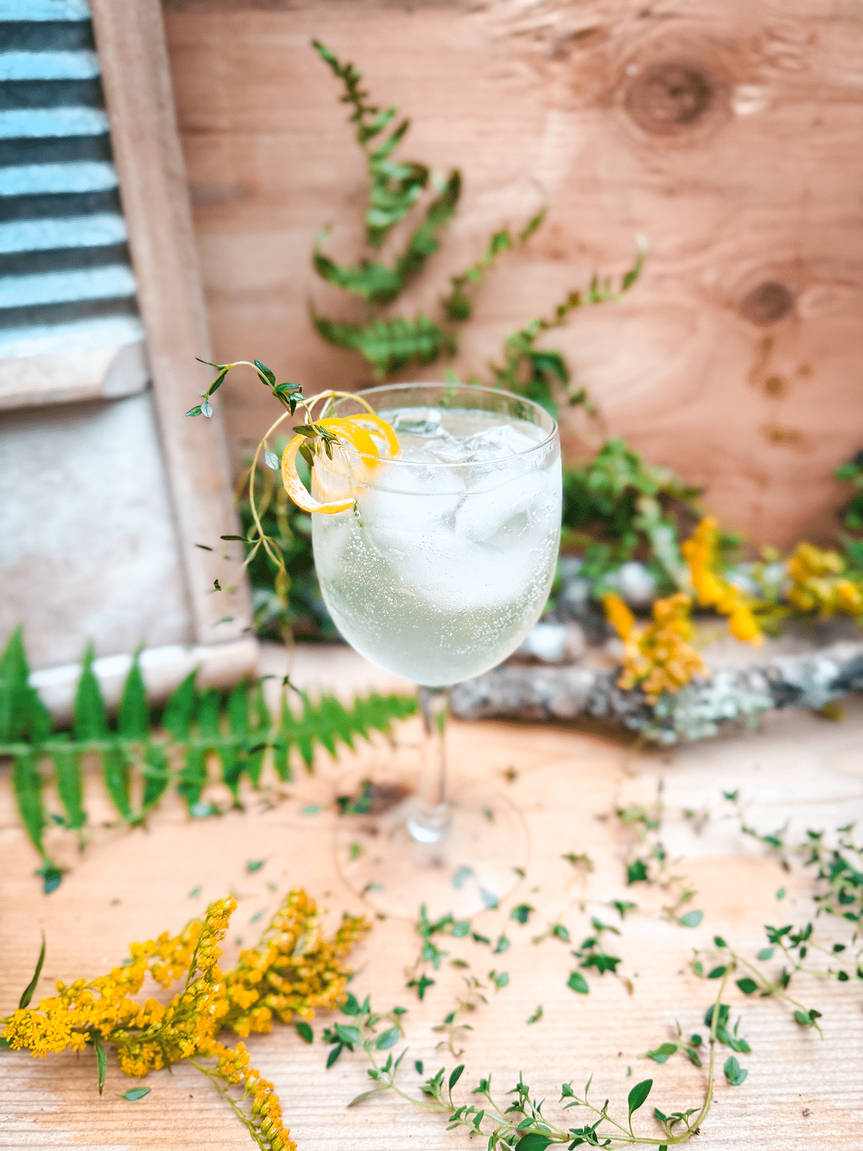 Lemon Thyme French 75 14 Lemon and Thyme French 75 Cocktail recipe