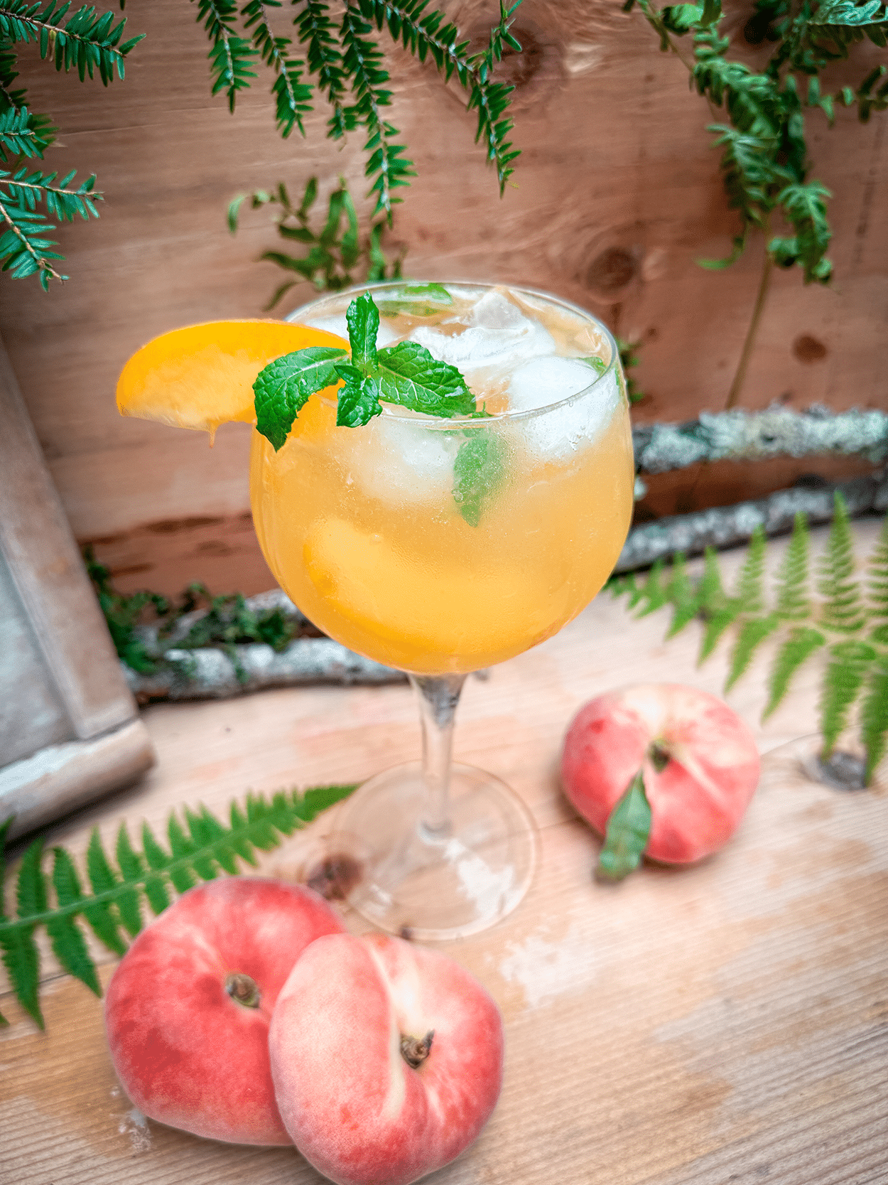 Peach Mint Spritz 5 Peach Mint Spritz Recipe