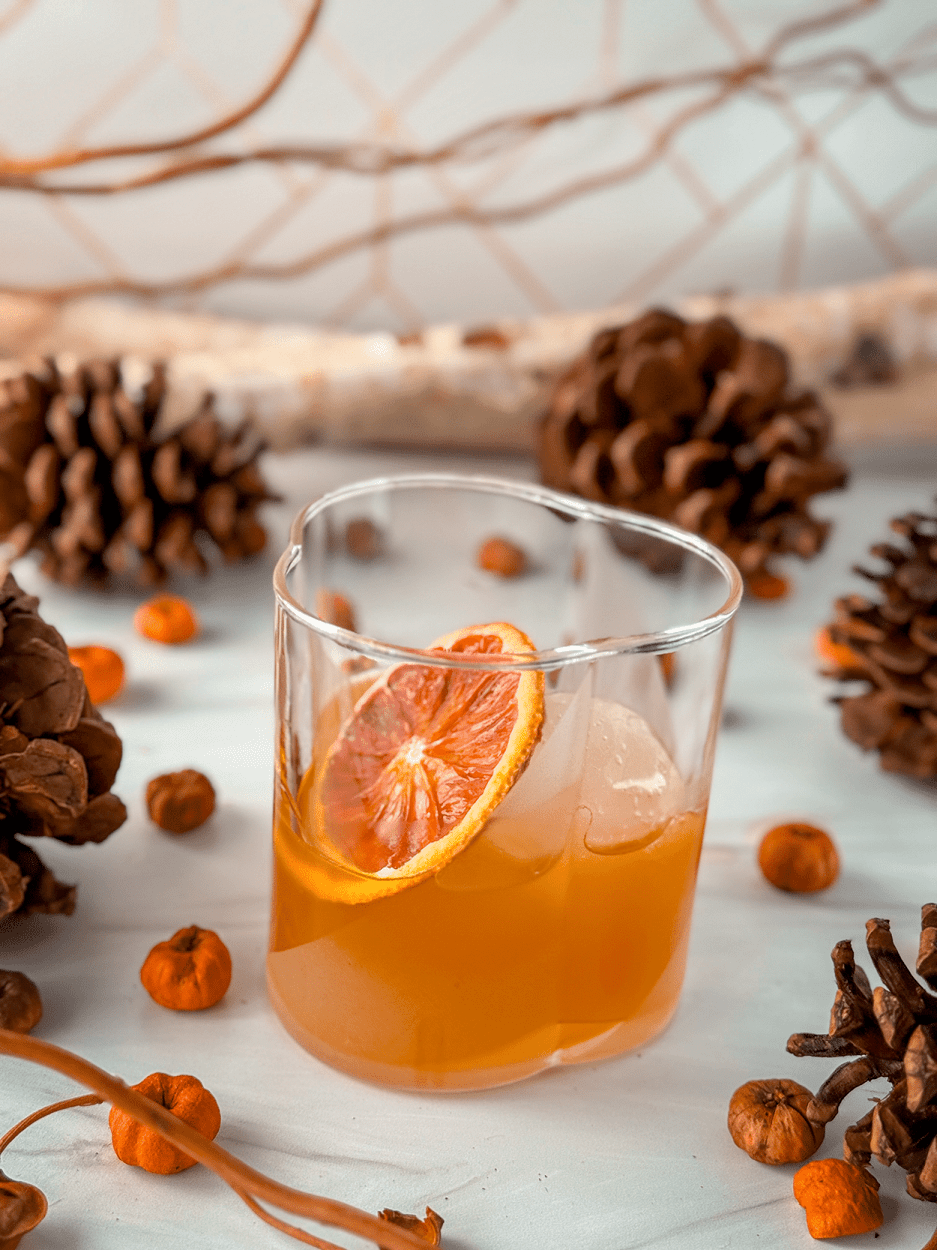 Pumpkin Old Fashioned 2 Pumpkin Old Fashioned cocktail recipe
