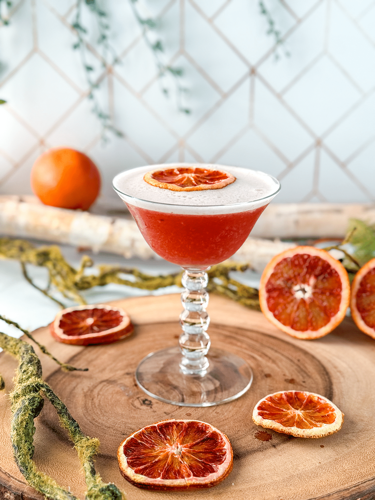 Blood Orange Bourbon Sour 7 Blood Orange Bourbon Sour cocktail recipe