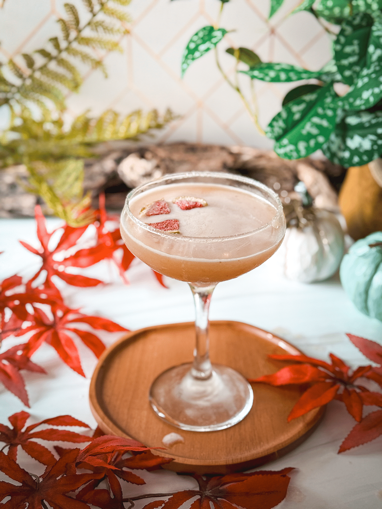 Cardamom Fig Sour 6 Cardamon Fig Sour cocktail recipe