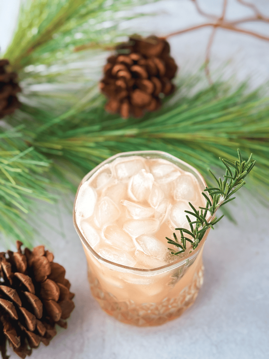 Maple Pear Fizz (Mocktail) 3 Maple Pear Fizz Mocktail