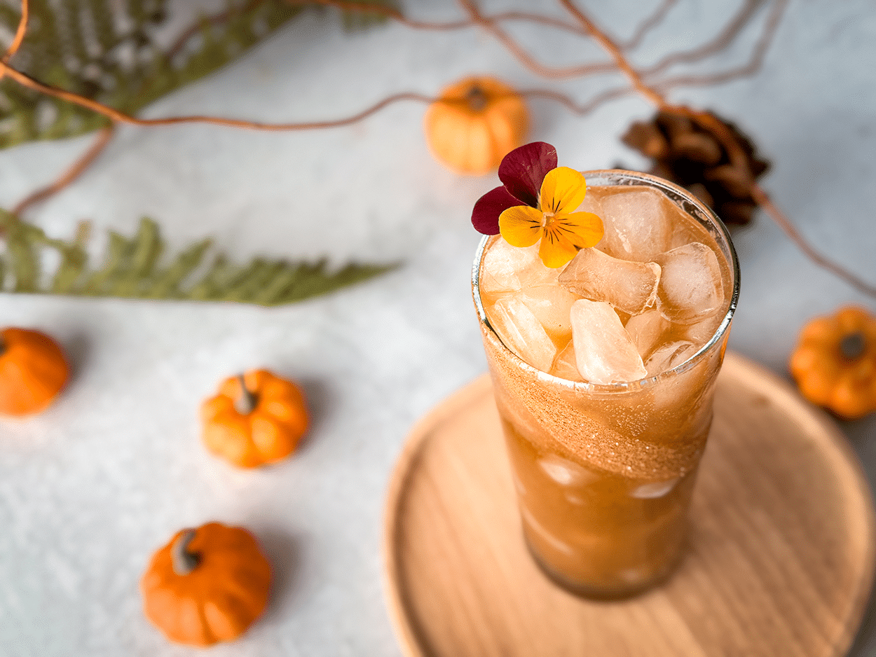 Pumpkin Patch Whiskey Fizz 3 Pumpkin Patch Whiskey Fizz cocktail recipe