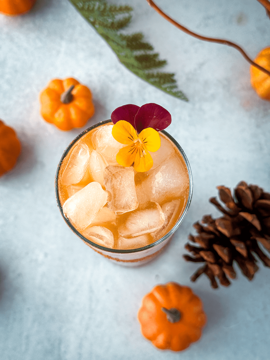 Pumpkin Patch Whiskey Fizz 2 Pumpkin Patch Whiskey Fizz cocktail recipe