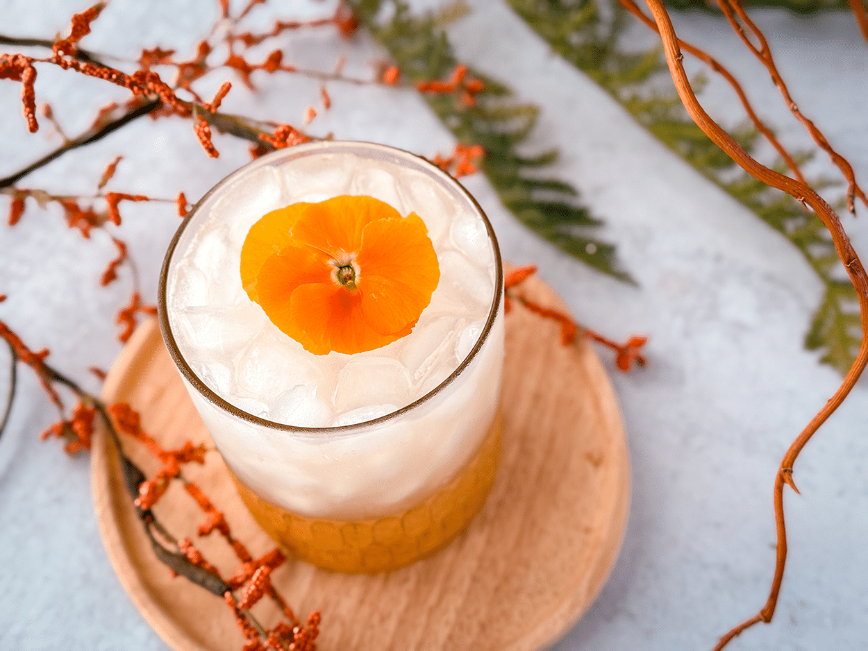 Juniper & Pear Gin Fizz 1 Juniper Pear Gin Fizz