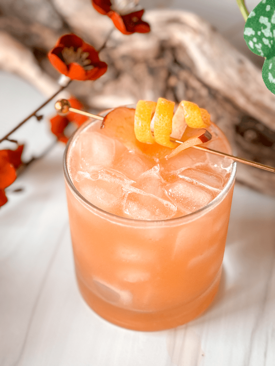 Roasted Plum Cinnamon Smash 2 Roasted Plum Cinnamon Smash cocktail recipe