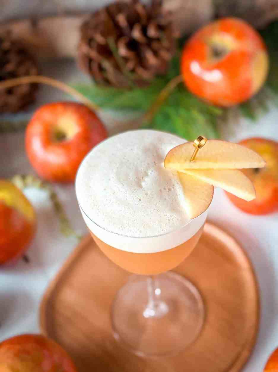 Autumn Harvest Whiskey Sour 2 Autumn Harvest Whiskey Sour cocktail recipe