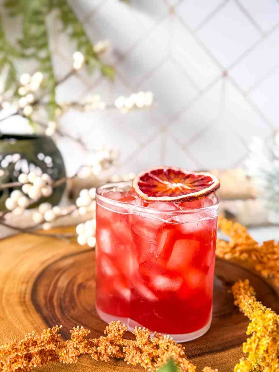 Blood Orange Cardamom Negroni 2 Blood Orange Cardamom Negroni cocktail recipe