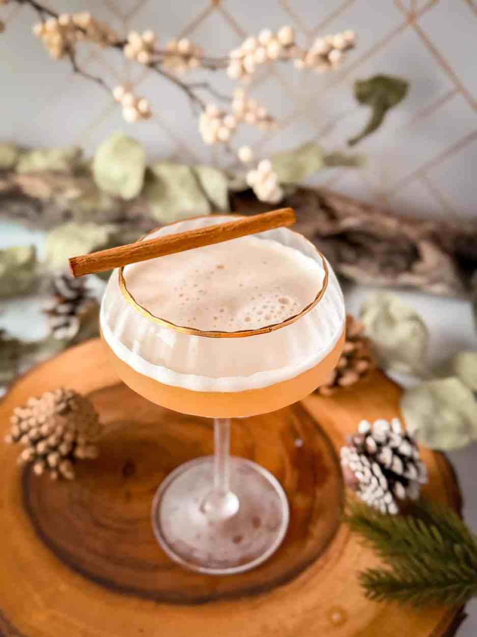 Cardamom Hot Honey Whiskey Sour 3 Cardamom Hot Honey Whiskey Sour cocktail recipe
