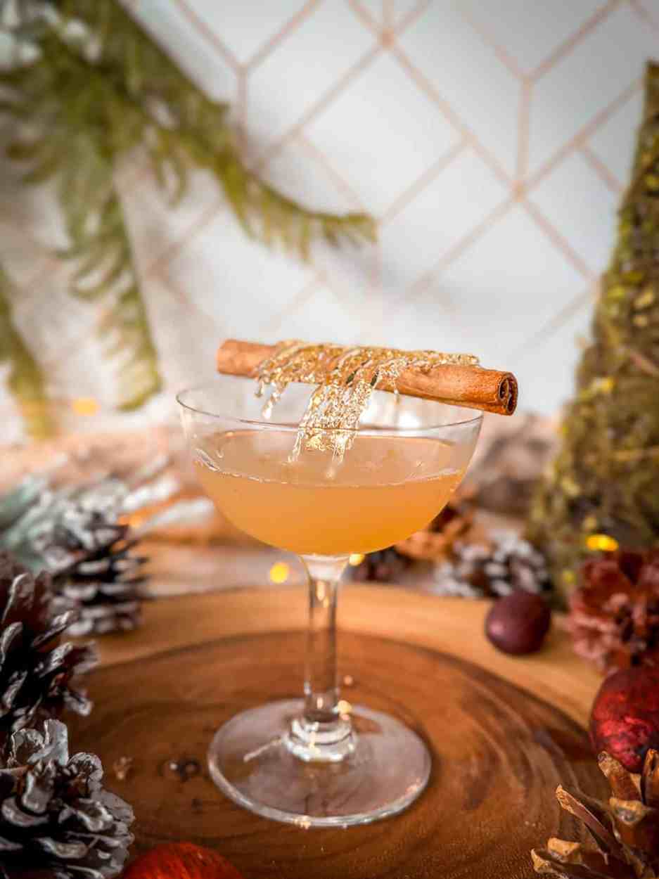 Cinnamon Pear Sour 2 Cinnamon Pear Sour cocktail recipe