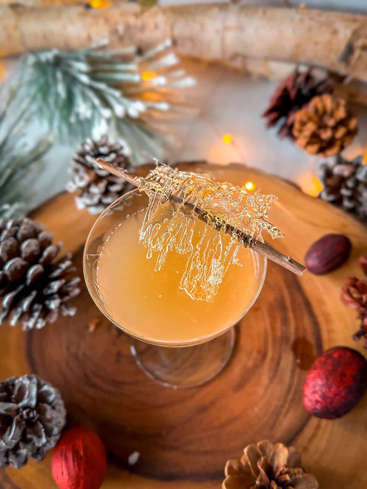 Cinnamon Pear Sour 5 Cinnamon Pear Sour cocktail recipe