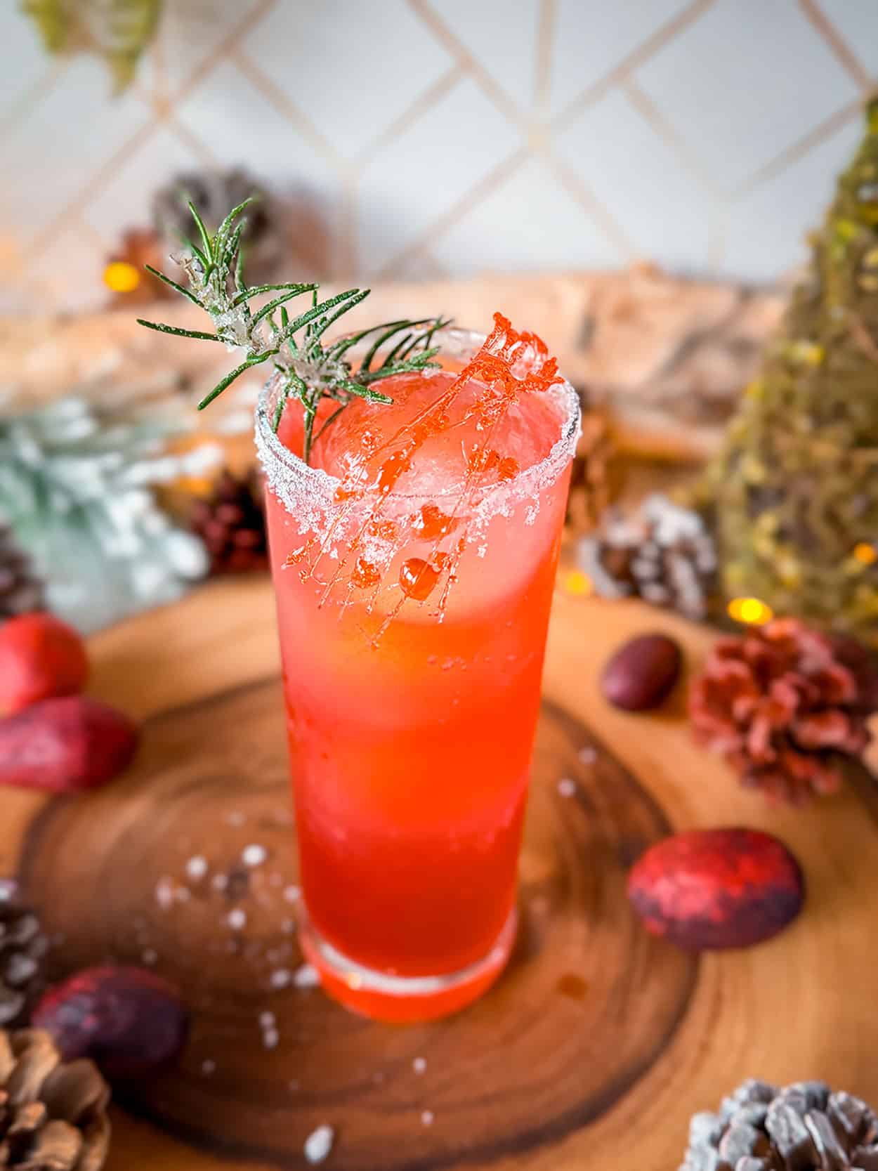 Cranberry Rosemary Gin Smash 5 cranberry rosemary gin smash cocktail recipe