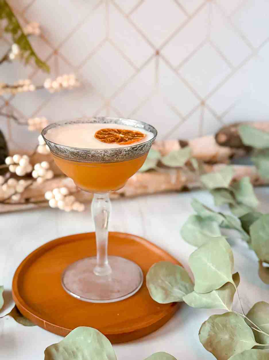 Earl Grey Maple Sour 3 Earl Grey Maple Sour cocktail recipe