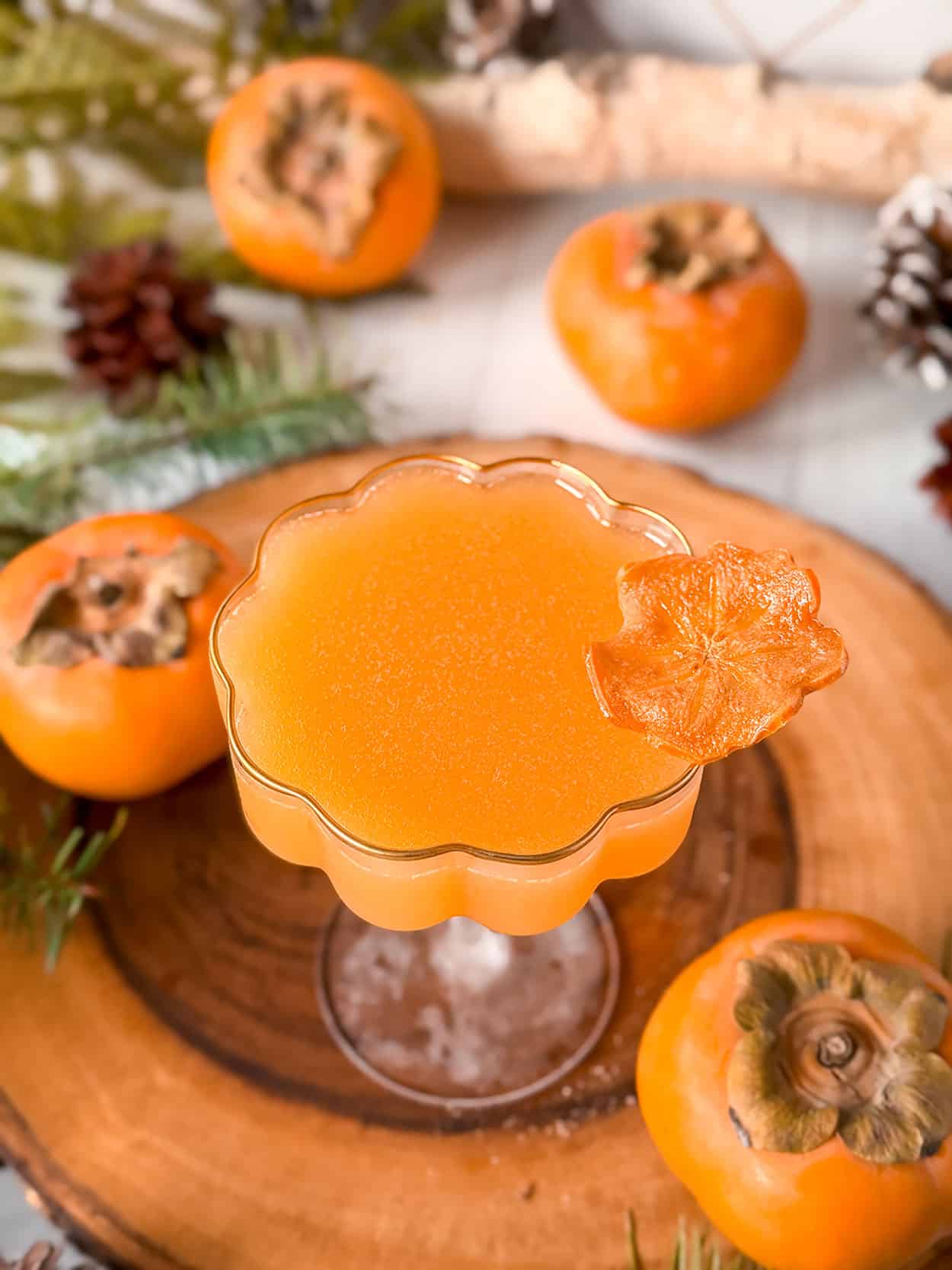 Best Bee's Knees Variations: Honey Cocktails You'll Make Again 5 Persimmon Bee's Knees cocktail recipe