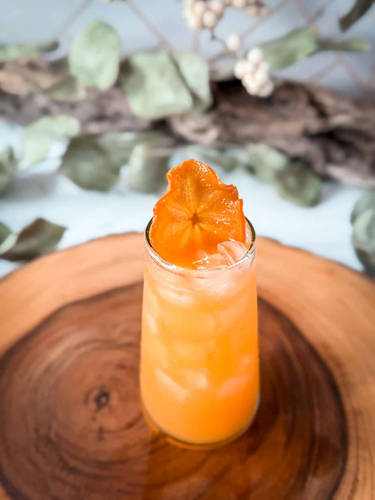 Persimmon Sparkler 6 Persimmon Sparkler cocktail recipe