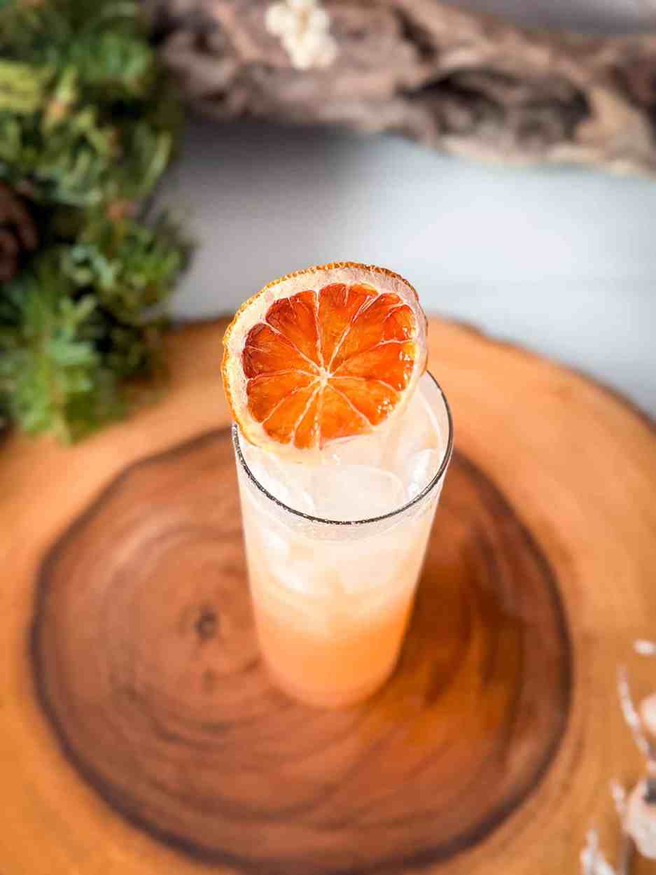 Plum Cinnamon Spritz 3 Plum Cinnamon Spritz cocktail recipe