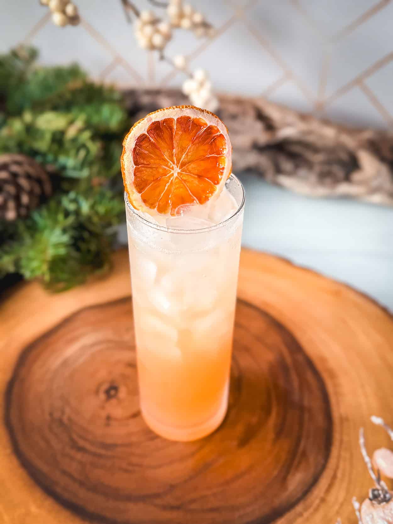 Plum Cinnamon Spritz 6 Plum Cinnamon Spritz cocktail recipe