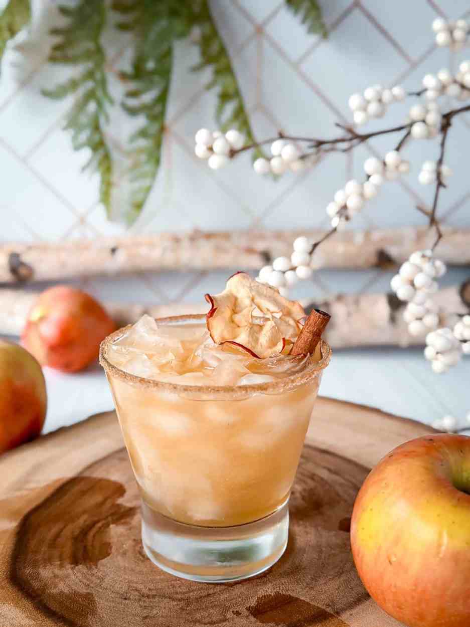 Spiced Apple Cider Margarita 3 Spiced Apple Cider Margarita cocktail recipe
