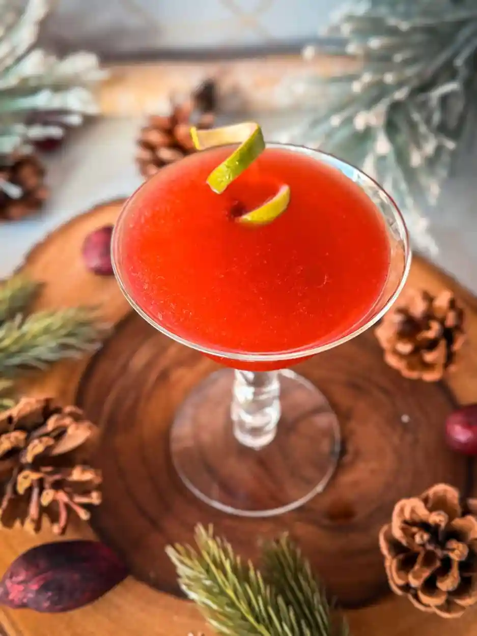Allspice Pomegranate Sour 3 Allspice Pomegranate Sour cocktail recipe