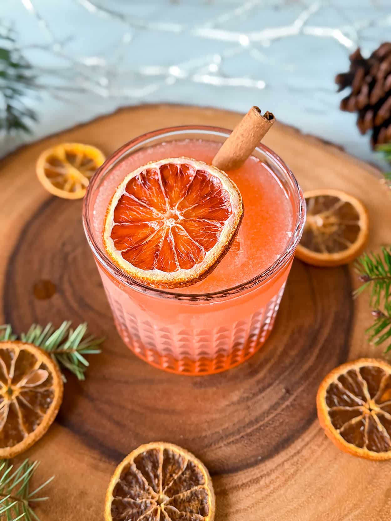 Blood Orange Ginger Smash 2 Blood Orange Ginger Smash cocktail recipe