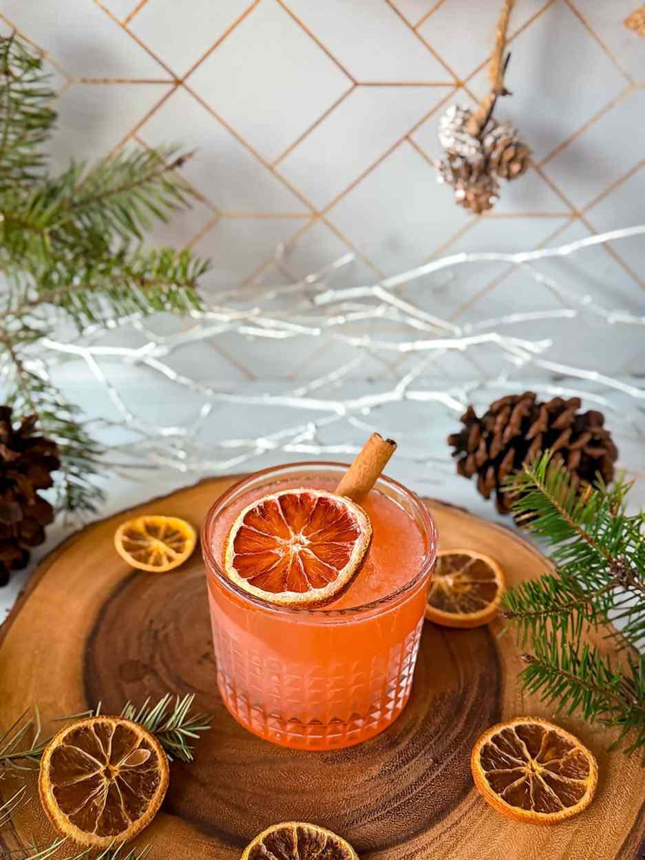 Blood Orange Ginger Smash 3 Blood Orange Ginger Smash cocktail recipe