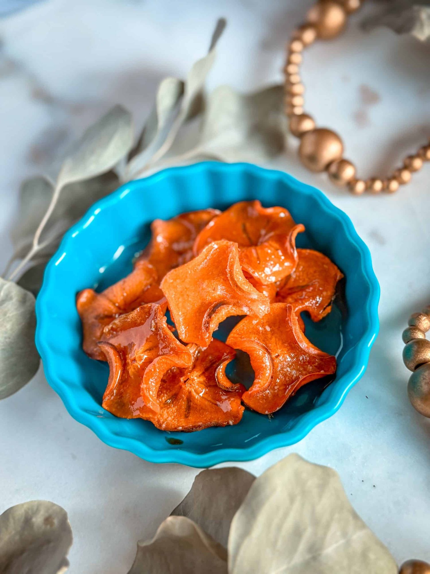 Caramelized Persimmons 27 Caramelized Persimmons garnish recipe