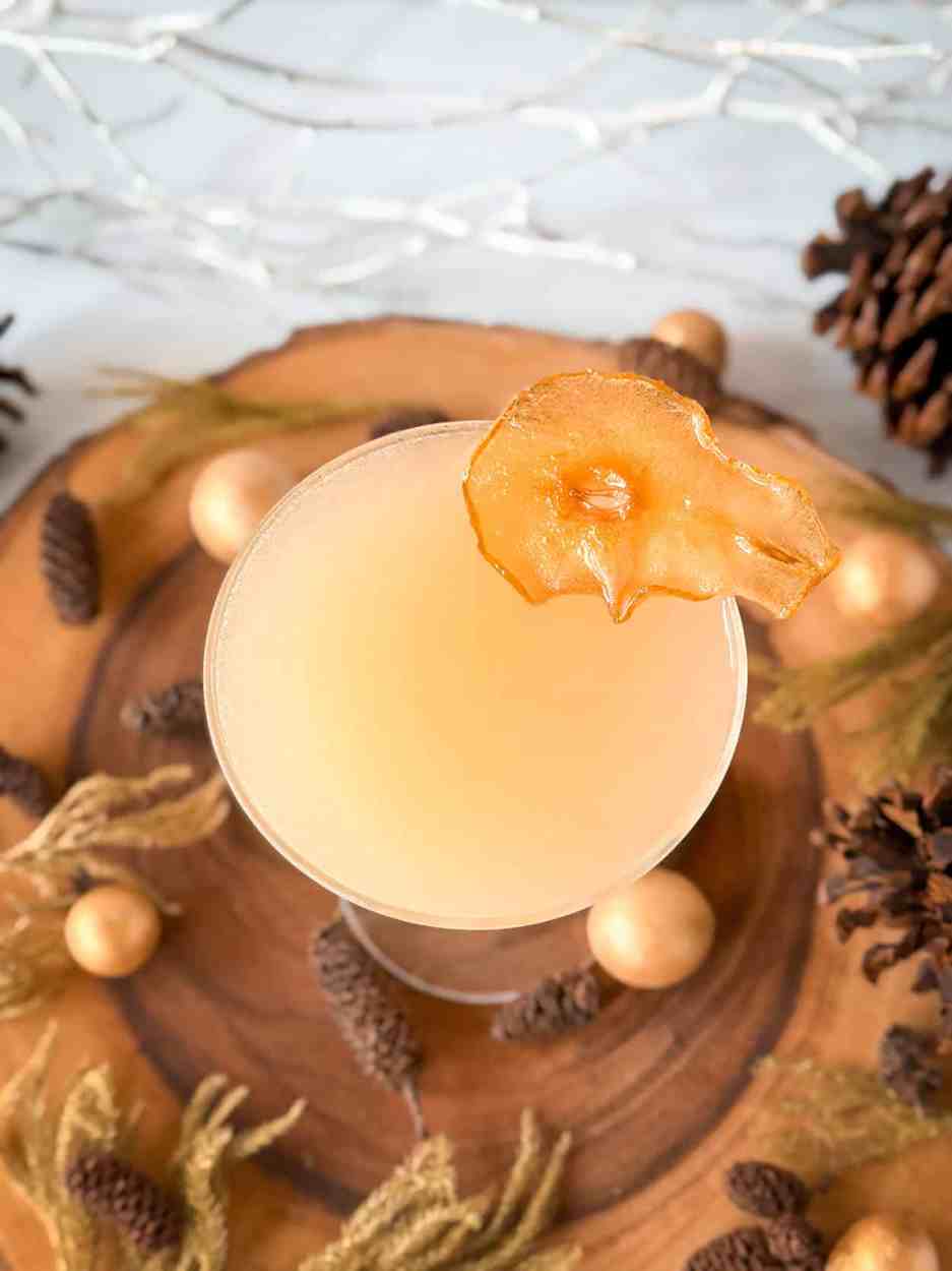 Pear Ginger Sour 4 Pear Ginger Sour cocktail recipe