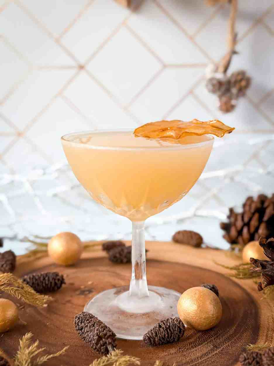 Pear Ginger Sour 2 Pear Ginger Sour cocktail recipe