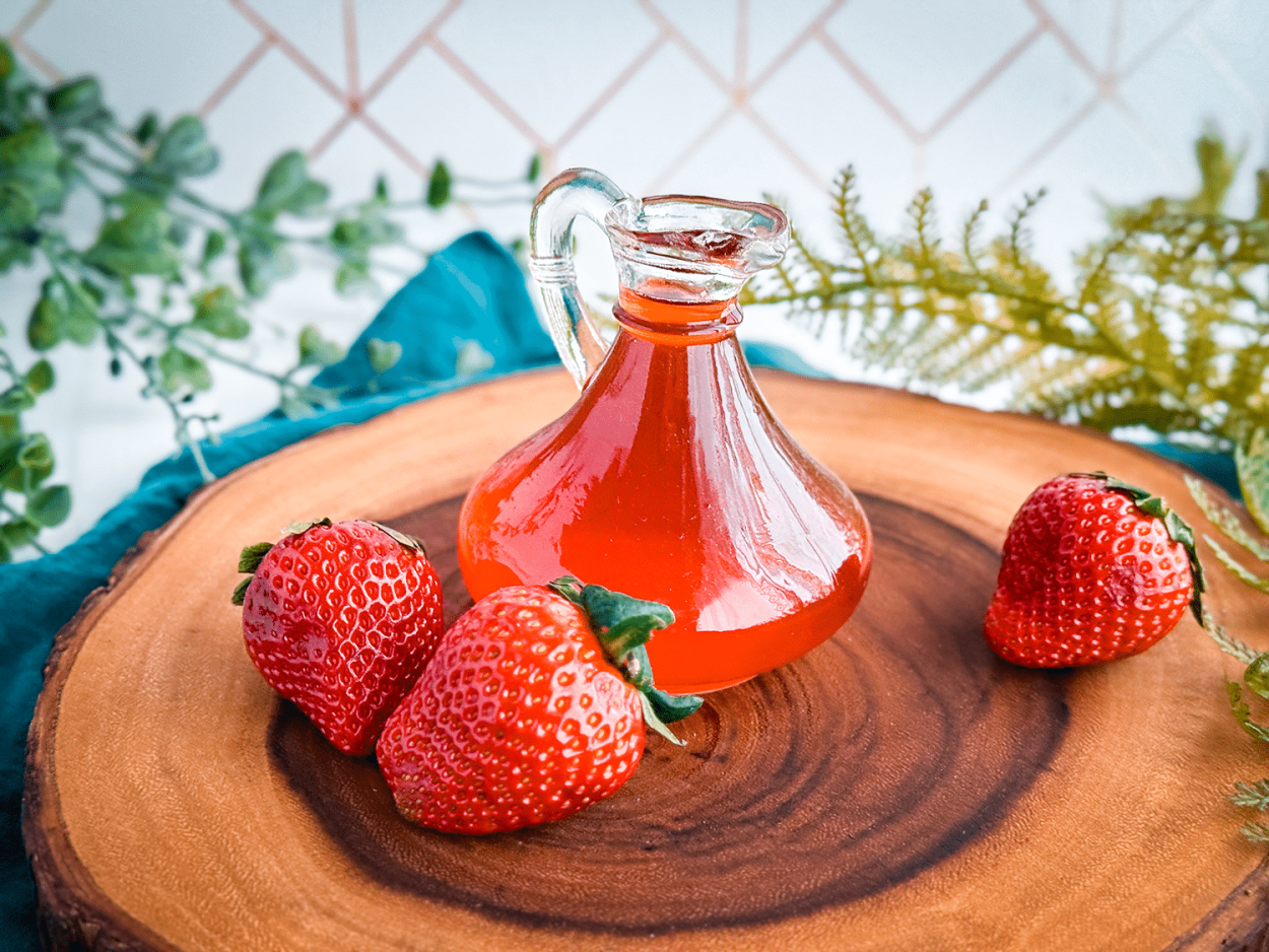 Strawberry Simple Syrup 4 Strawberry Simple Syrup Recipe