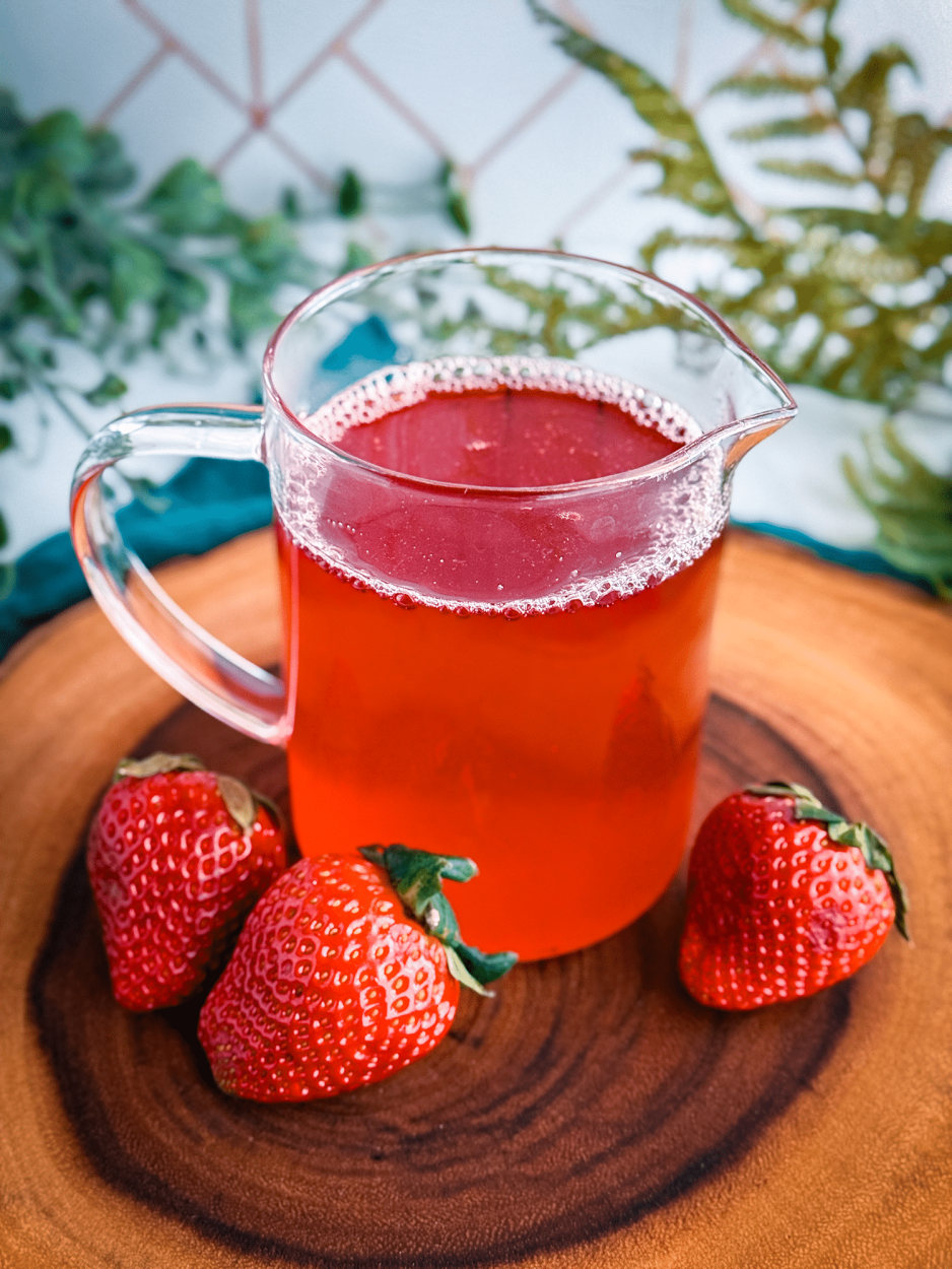 Summer Simple Syrups for Cocktails, Mocktails & More 1 Strawberry Simple Syrup Recipe