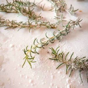 Sugared Rosemary 3 Sugared Rosemary recipe