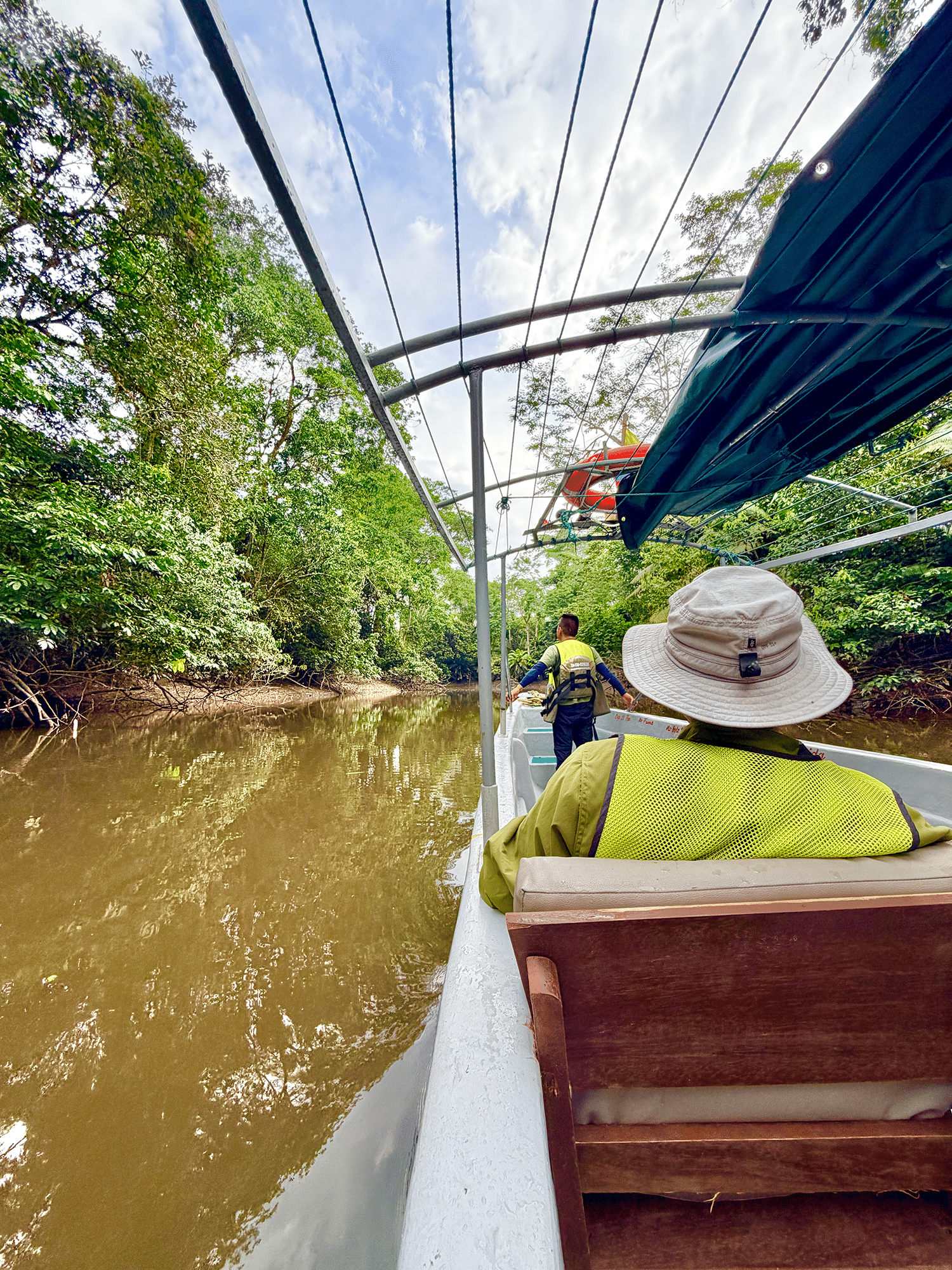 Exhaling in the Amazon: Finding a Floating Sanctuary on the Wild Napo 11 Wildlife spotting by canoe