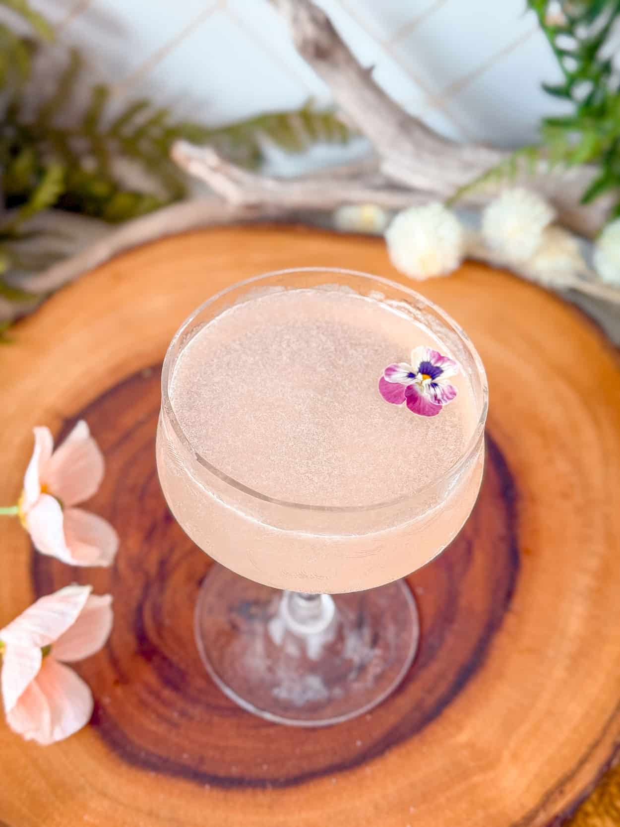 Cherry Blossom Bee's Knees 6 Cherry Blossom Bees Knees cocktail recipe
