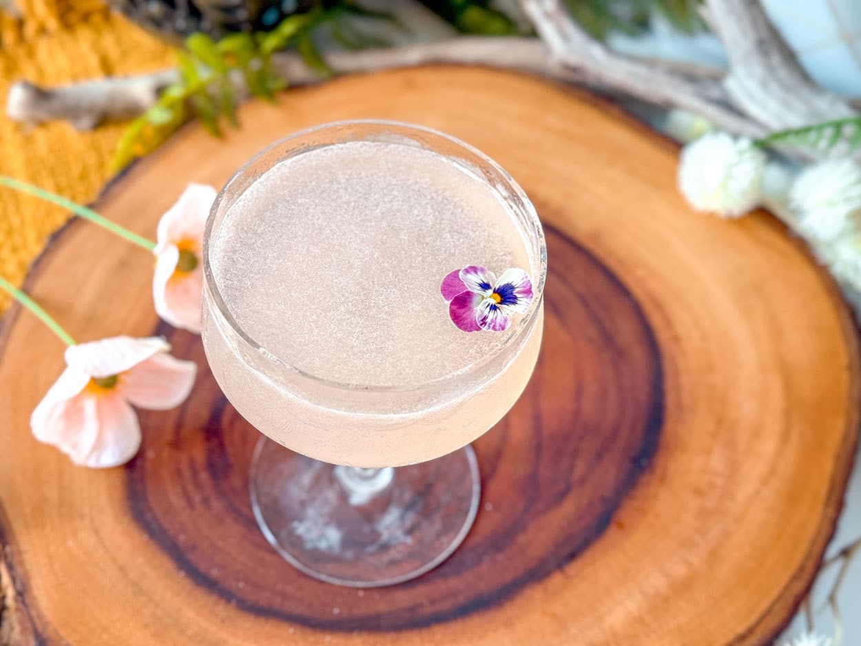 Best Bee's Knees Variations: Honey Cocktails You'll Make Again 1 Cherry Blossom Bees Knees cocktail recipe