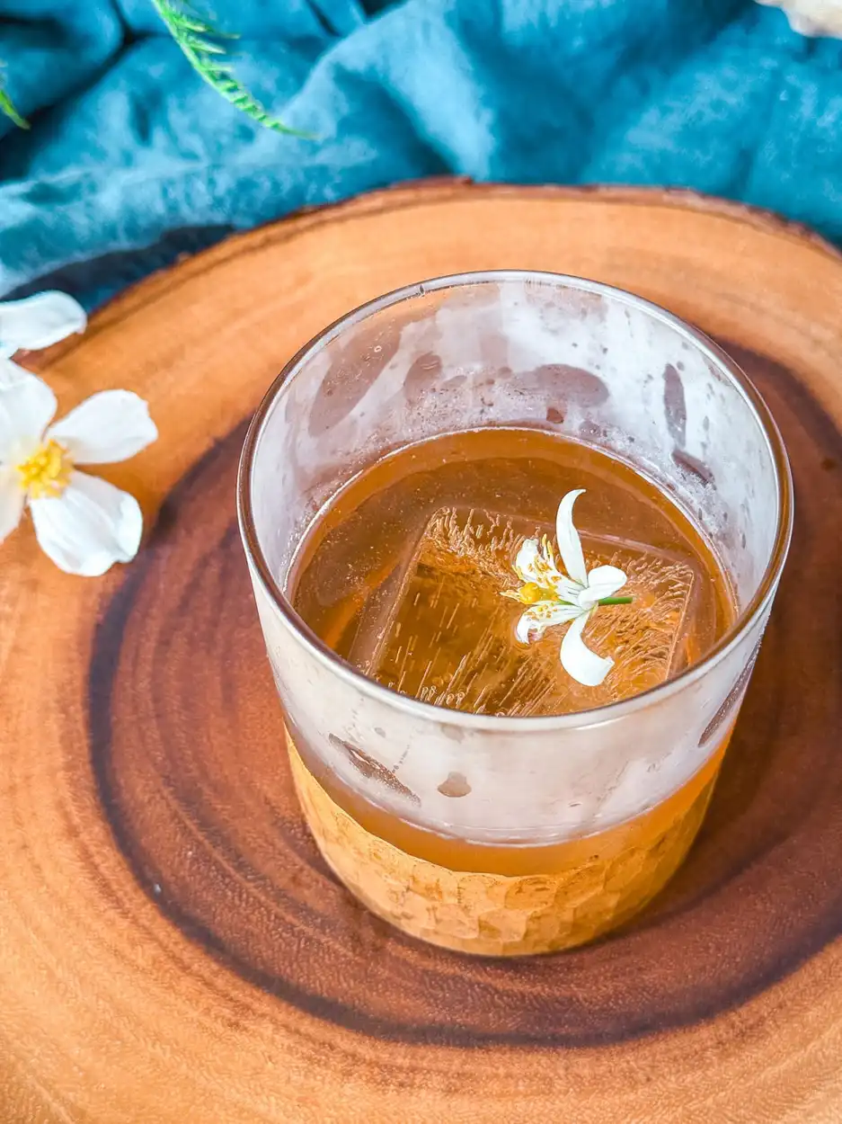 Cherry Blossom Old Fashioned 3 Cherry Blossom Old Fashioned cocktail recipe