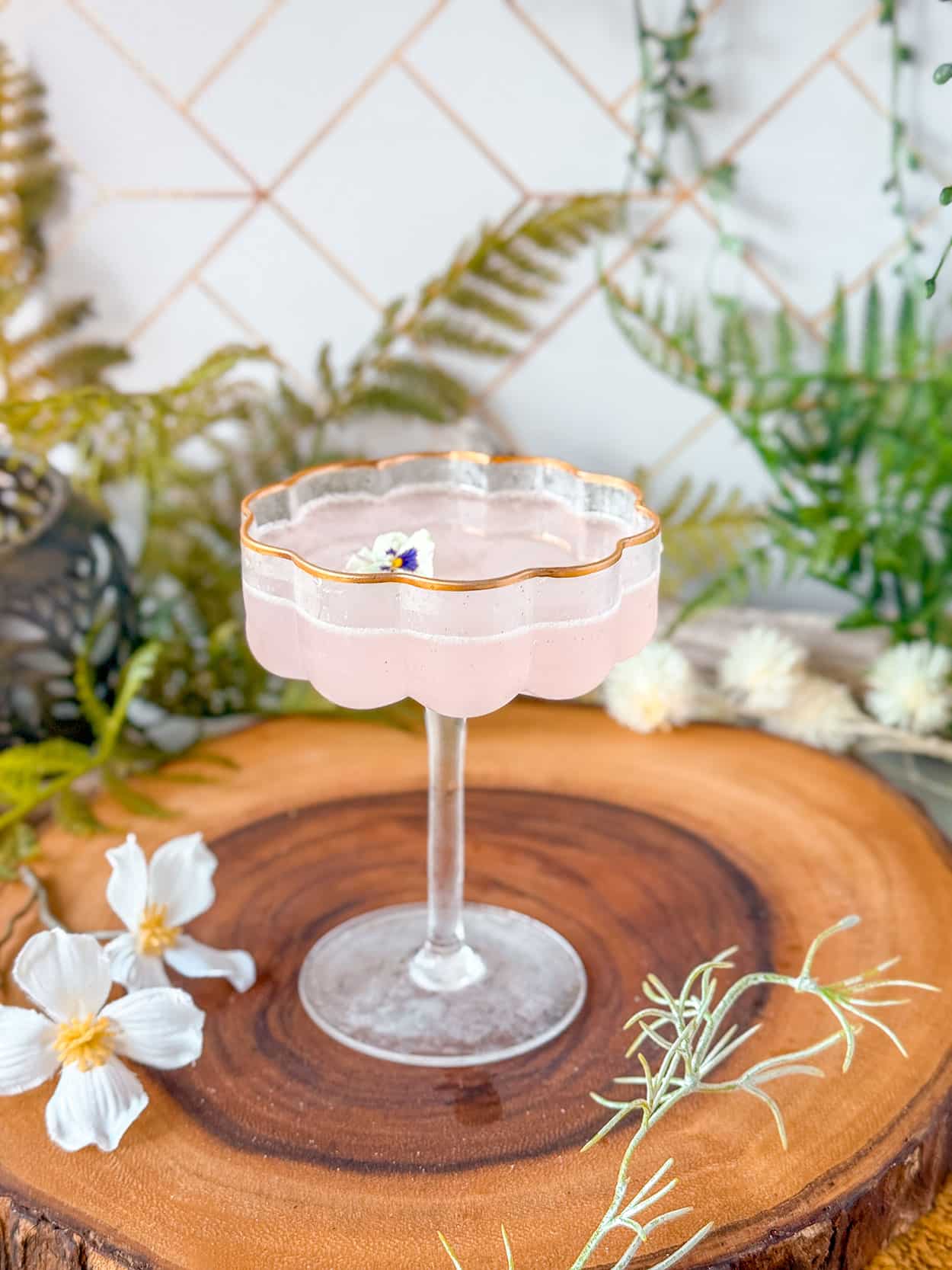 Falling Petals Sakura Gimlet 5 falling petals gin gimlet cocktail recipe
