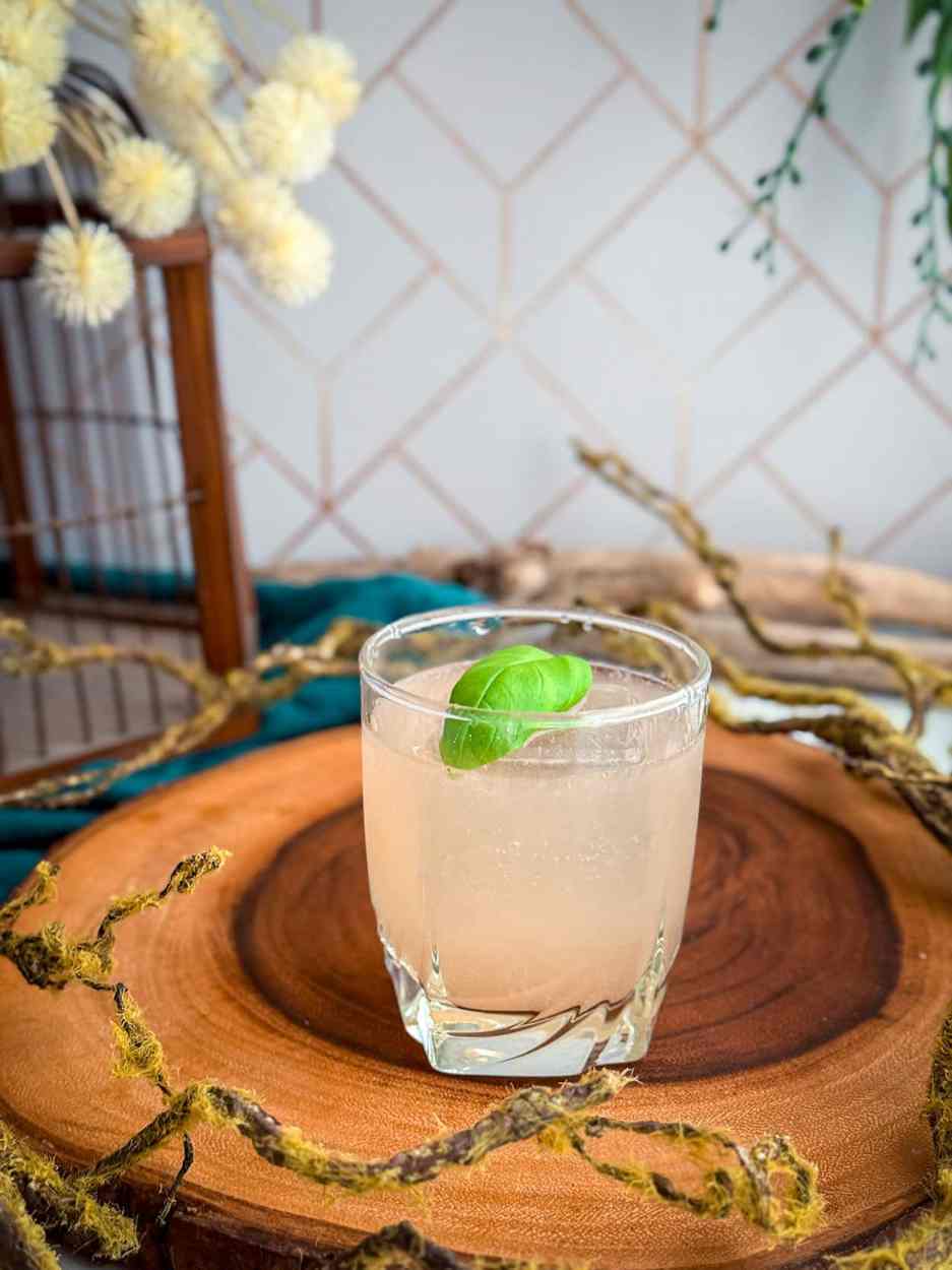 Guava Basil Smash 2 guava basil smash cocktail recipe