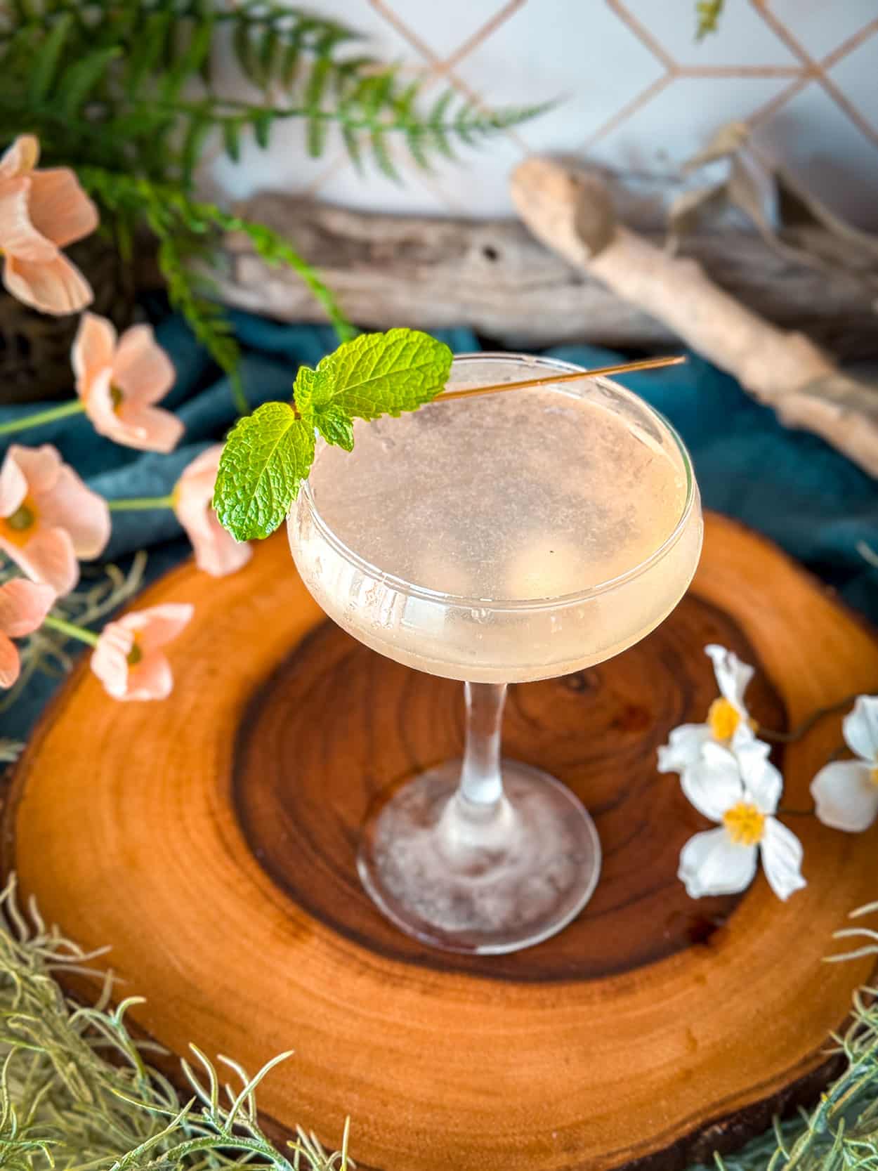 Herbal Sakura Garden Cocktail 4 Herbal Sakura Garden Cocktail recipe