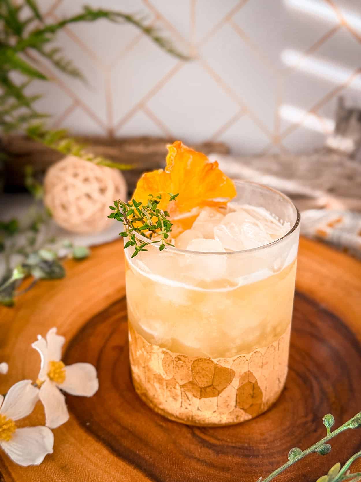 Pineapple Thyme Punch 3 Pineapple Thyme Punch cocktail recipe