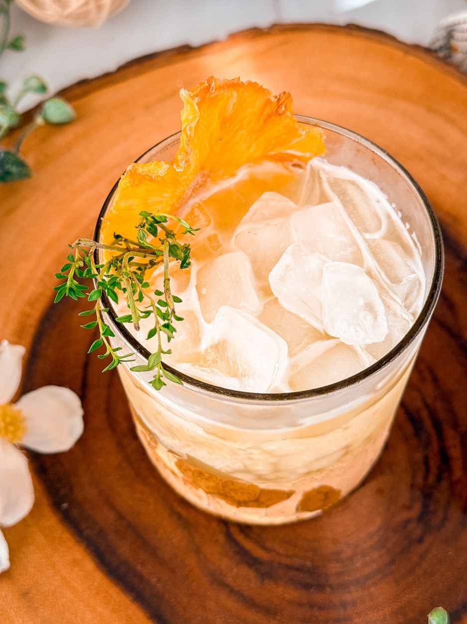 Pineapple Thyme Punch 3 Pineapple Thyme Punch cocktail recipe
