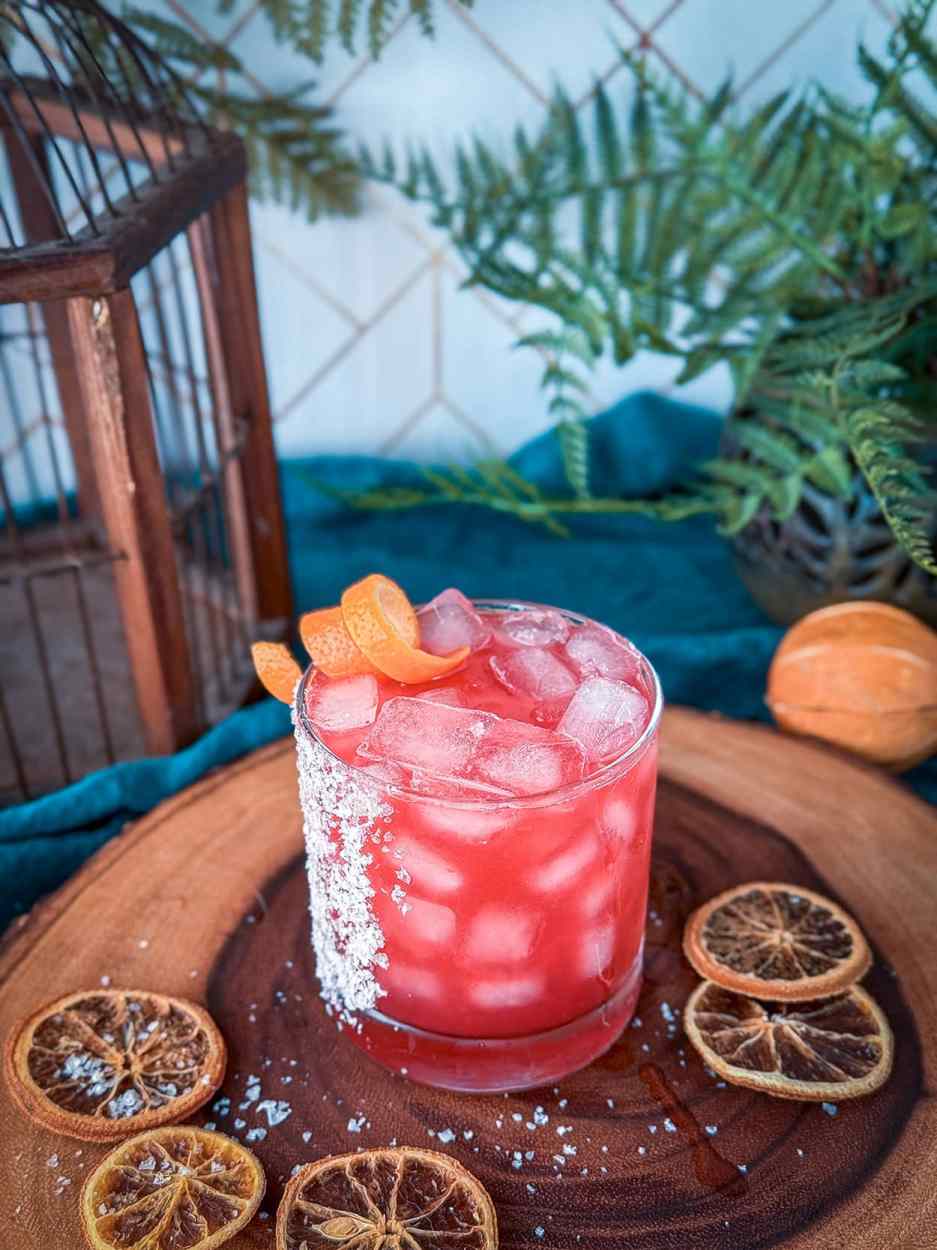 Blood Orange Honey Margarita 2 Blood Orange Honey Margarita cocktail recipe