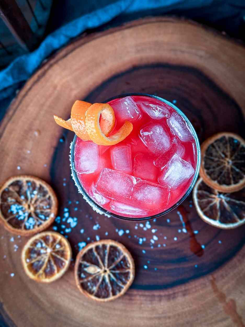 Blood Orange Honey Margarita 3 Blood Orange Honey Margarita cocktail recipe